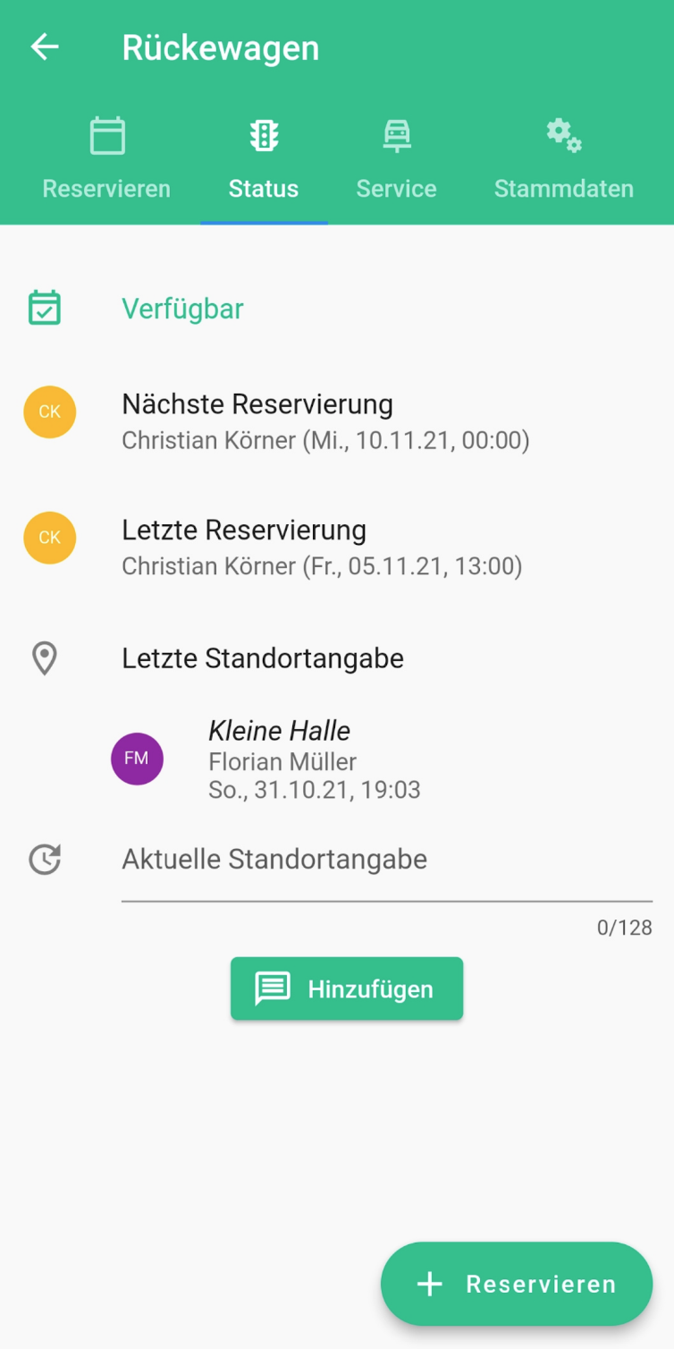 Screenshot Maschinenplaner App – MP_2